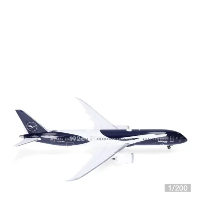 Herpa Wings 573986 Lufthansa Boeing 787-9 100 Jahre D-ABPU Berlin 1:200 Modellflugzeug