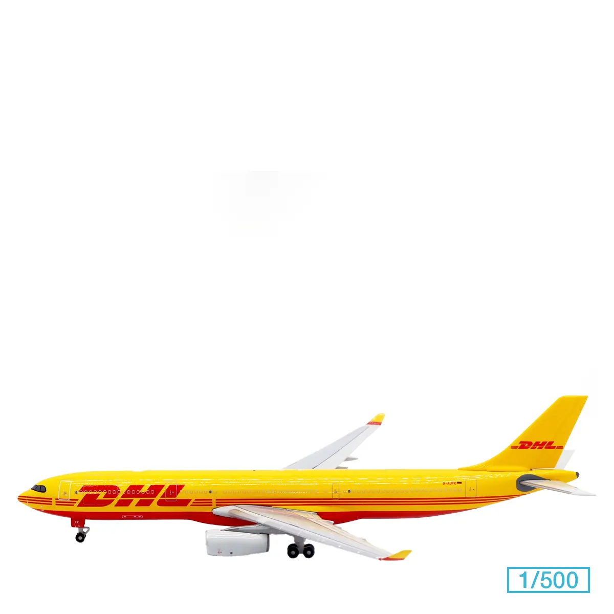 aether-models-dhl-a330-300p2f-d-afjk-dhk126103 Aether Modelle DHL Aviation A330-300P2F Flugzeugmodell D-AFJK DHK126103