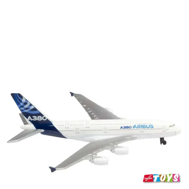 Airbus A380 Single Airplane Metall Spielzeug von Herpa Toys