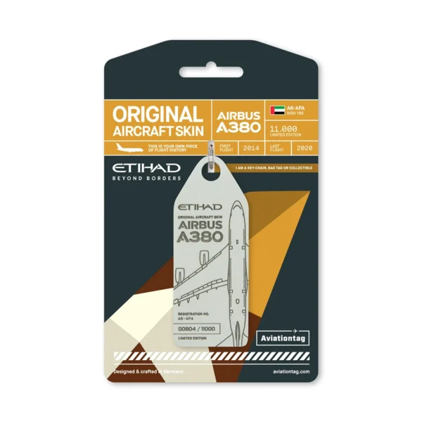 Aviationtag Etihad A380 A6-APA Platinum