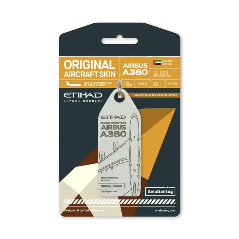 Aviationtag Etihad A380 A6-APA Platinum