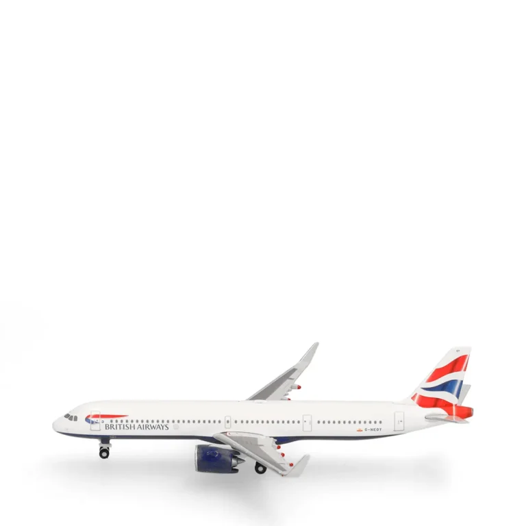 Herpa British Airways Airbus A321neo - G-NEOY 539043 Maßstab 1:500