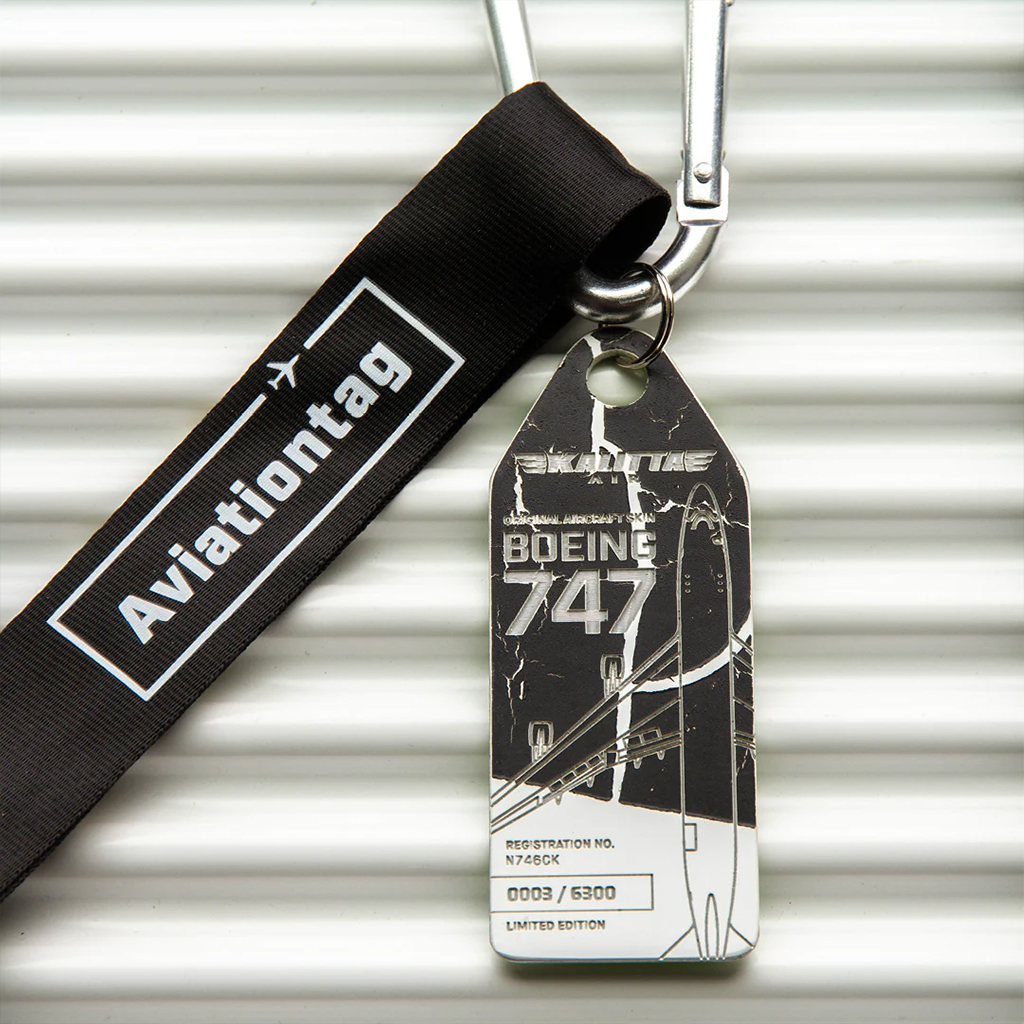 Aviationtag Kalitta Air Boeing 747 N746CK bicolor – Bild 4