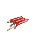Lufthansa Mini Schlüsselanhänger Originalmaterial Remove Before Flight 3er-Set