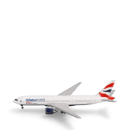 Herpa 1:500 Flugzeugmodell Boeing 777-200 „oneworld“ British Airways G-YMMU 539135