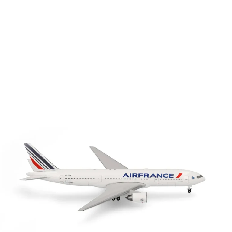 Herpa 1:500 539128 Air France Boeing 777-200 F-GSPU Saint Etienne