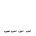 Herpa Wings 1:500 Airport Bus 4er Set 533706 – Bild 2