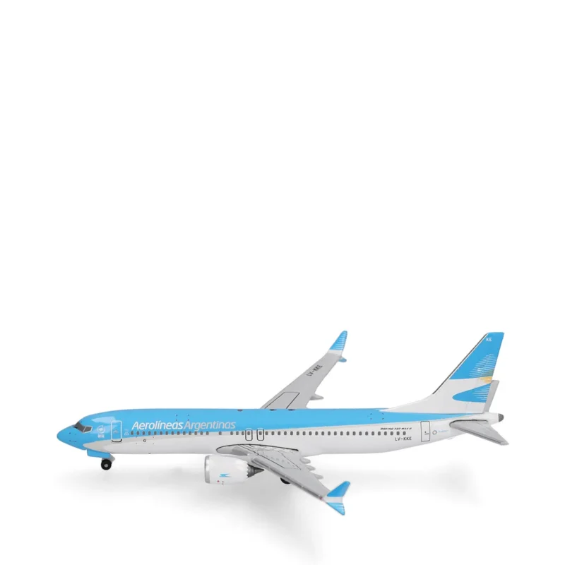Herpa Aerolíneas Argentinas Flugzeugmodell 539081 1:500 Boeing 737 Max 8 LV-KKE