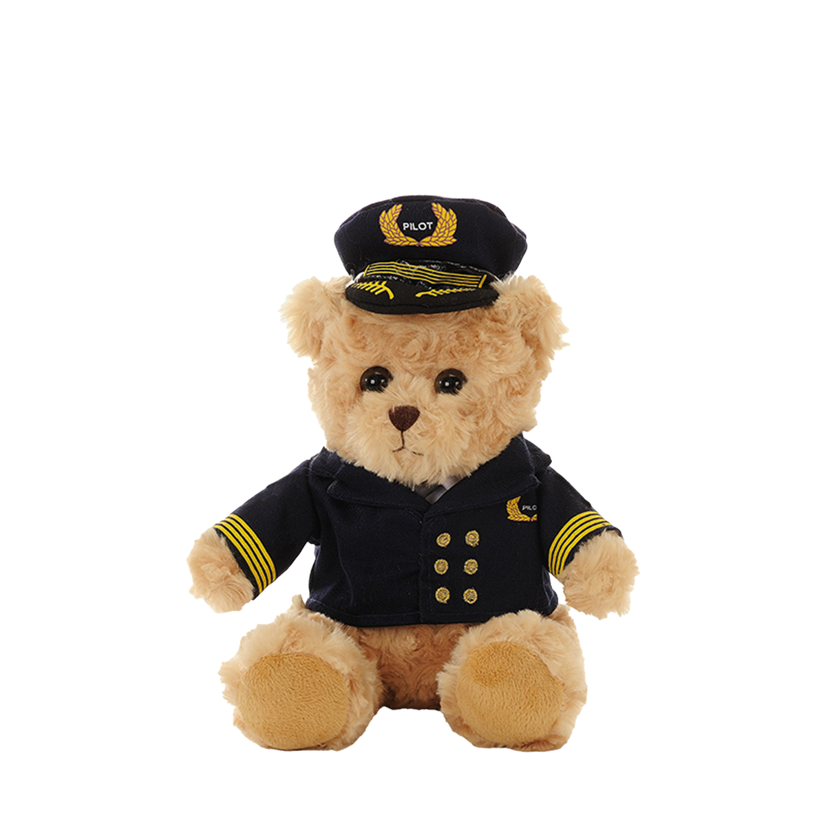 pilot-plueschbaer-klein Pilot Plüschbär klein 23cm – Bild 1