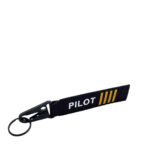 Pilot Schlüsselanhänger Flugzeug Karabiner