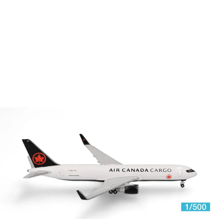 Herpa Wings 539210 Air Canada Cargo Boeing 767-300F C-GHLV Modellflugzeug
