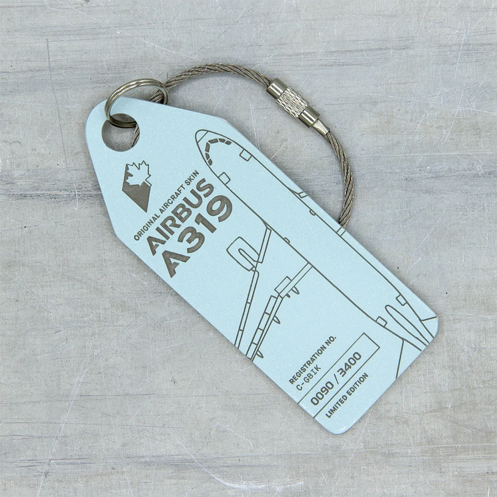 Aviationtag Air Canada A319 C-GBIK türkis