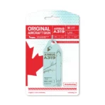 Aviationtag Air Canada A319 C-GBIK türkis