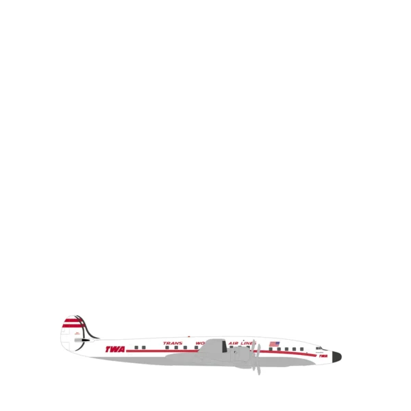 Herpa 539364 TWA Trans World Lockheed N8083H 1:500