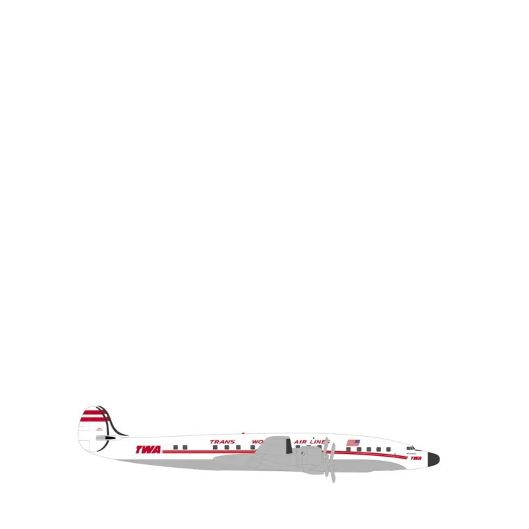 Herpa 539364 TWA Trans World Lockheed N8083H 1:500