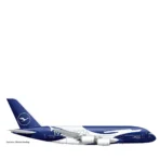 Herpa 574112 Lufthansa A380 100 Jahre Sonderlackierung D-AIMH