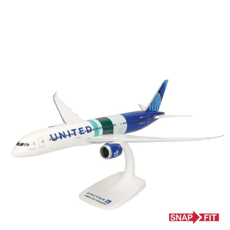 Herpa Wings Snapfit 1:200 United Airlines Boeing 787-9 Dreamliner N24988 614863