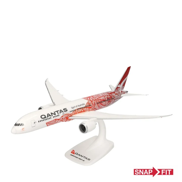 Herpa Wings Snapfit 1:200 Qantas Boeing 787-9 Dreamliner “Yam Dreaming” VH-ZND 615044