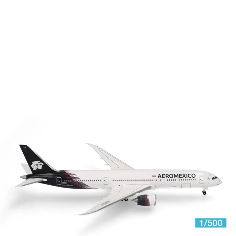 Herpa Aeroméxico Boeing 787-9 Dreamliner New Livery N815AM Flugzeugmodell 1:500 539425