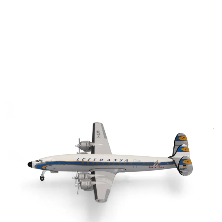 Herpa Lufthansa Lockheed L-1649A Super Star D-ALAN Flugzeugmodell 1:500 539357