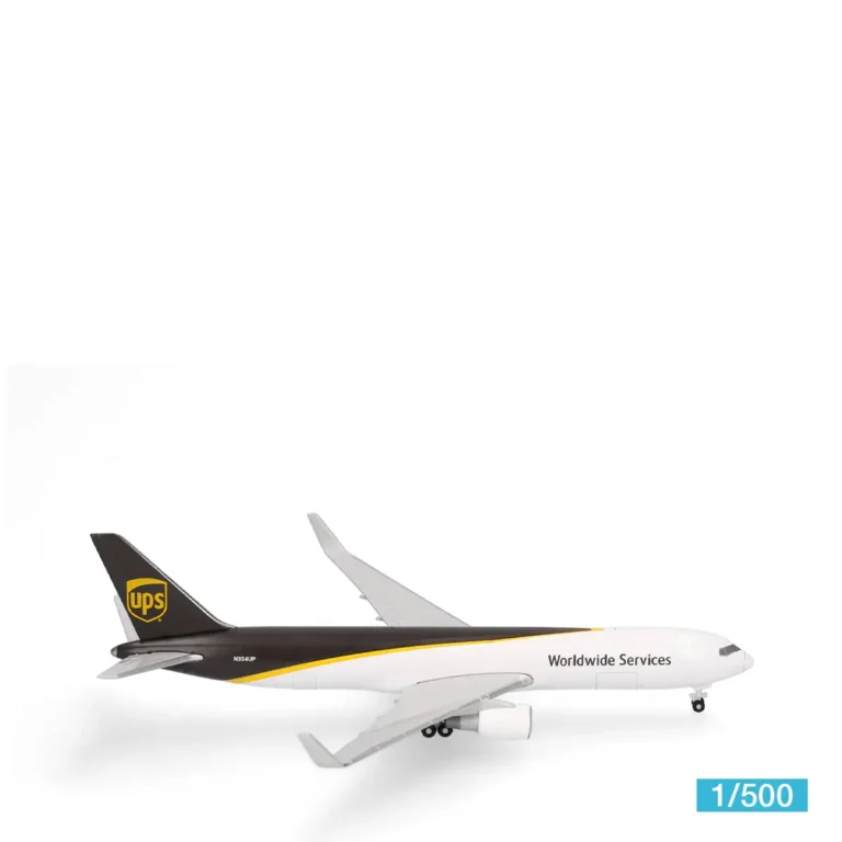 Herpa Wings UPS Airlines Boeing 767-300F N354UP 526166-001 Flugzeugmodell