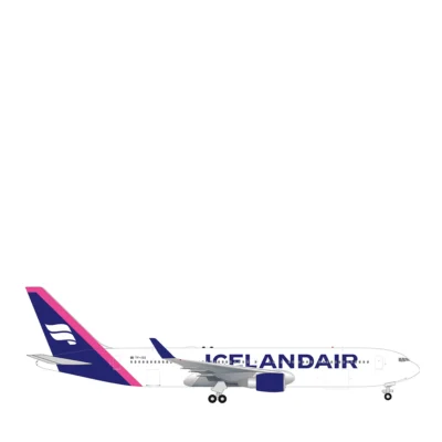 Herpa Wings 539258 Icelandair Boeing 767 Clubmodell TF-ISO