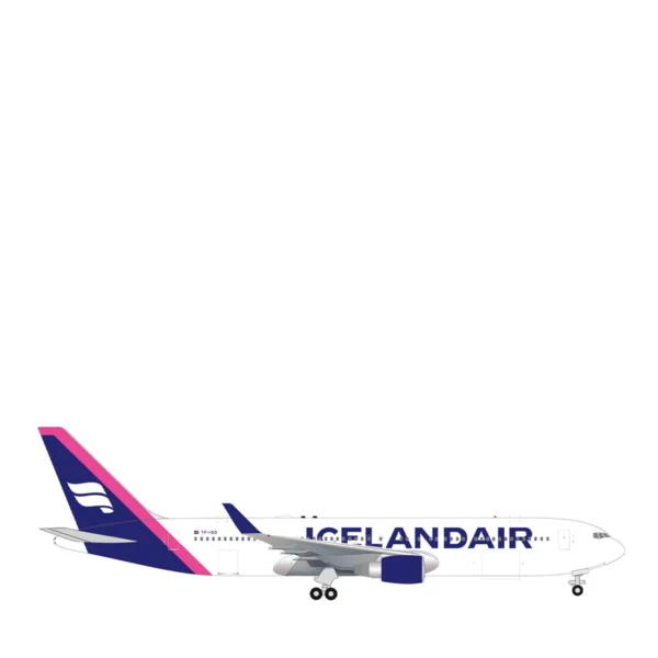 Herpa Wings 539258 Icelandair Boeing 767 Clubmodell TF-ISO