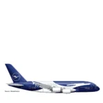 Herpa Wings Lufthansa A380 100 Jahre Sonderlackierung 1:500 539494