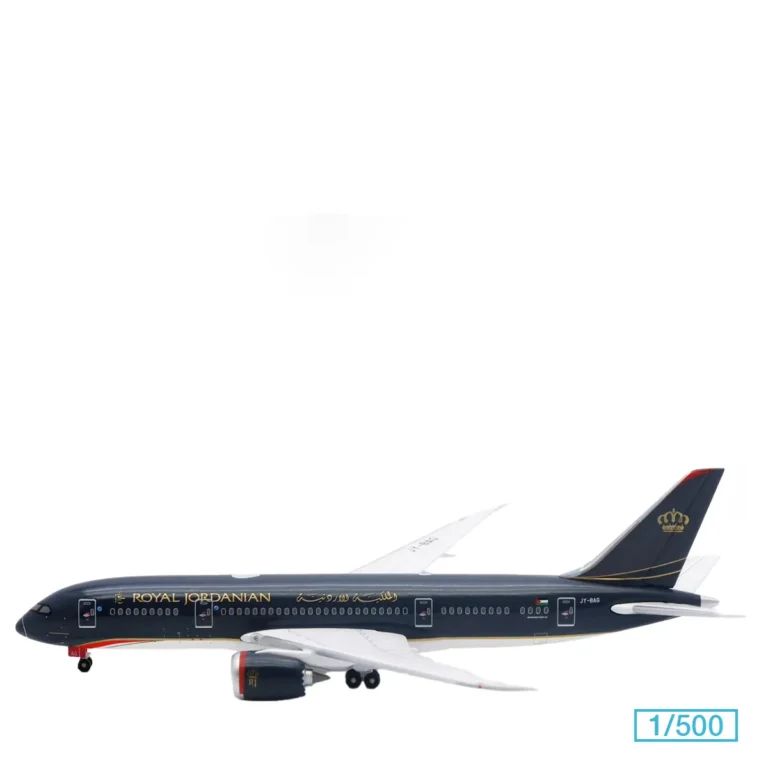 Aether Model 1:500 Royal Jordanian Boeing 787-8 Dreamliner JY-BAG RJA126120