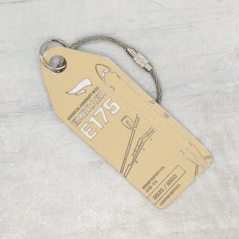 Aviationtag Oman Air Embraer E175 A40-EA Gold