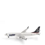 Herpa 539098 Lot Polish Boeing 737 Max 8 Wings 1:500