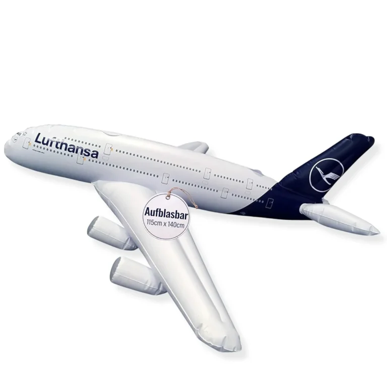 Lufthansa A380 aufblasbares Flugzeug
