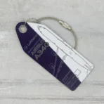 Aviationtag Lufthansa A340 D-AIHE Blau weiß Bicolor