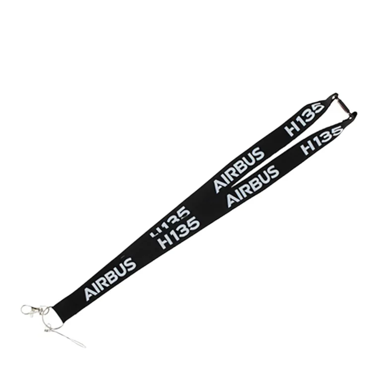 Airbus H135 Schlüsselband Lanyard schwarz
