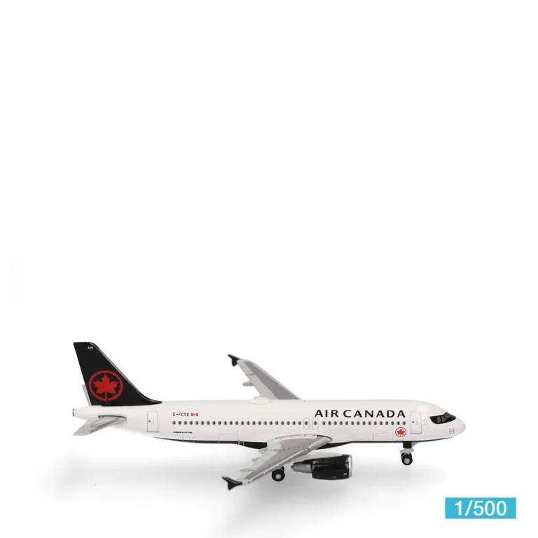 Herpa Wings 539456 Air Canada Airbus A320 C-FCYX Modell 1:500