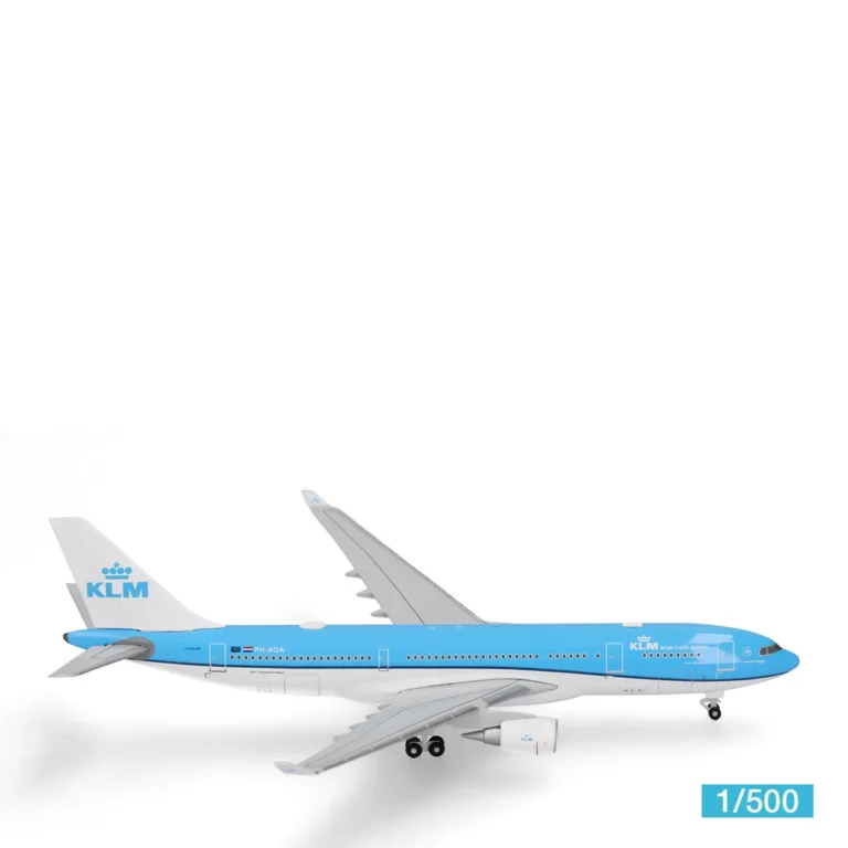 Herpa KLM Airbus A330-200 Flugzeugmodell 1:500 539685