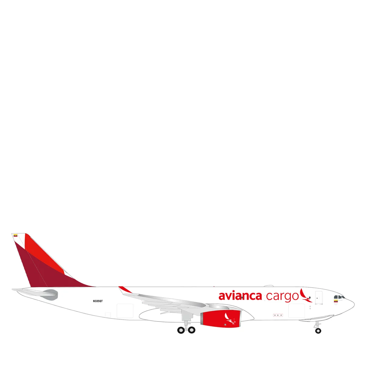 herpa-wings-avianca-cargo-a330-n335qt-1-500-flugzeugmodell-526180-001- Herpa Wings 1:500 Avianca Cargo Airbus A330-200F – N335QT 526180-001 Vorbestellung – Bild 1