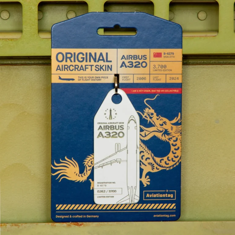 Aviationtag China Southern Airlines A320-B6279 weiss white