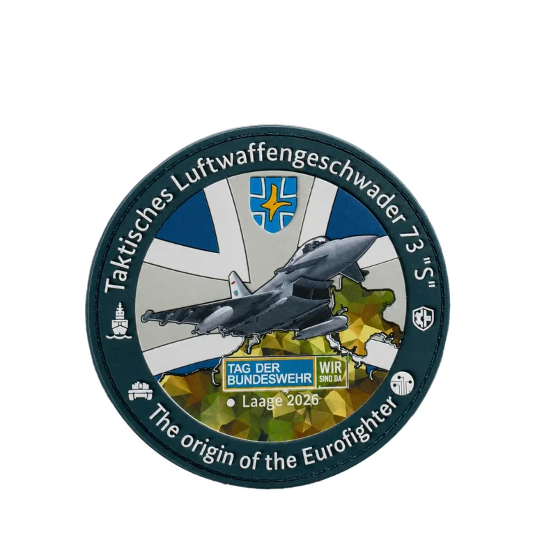 Tag der Bundeswehr, 2026 Patch TaktLwG 73, Eurofighter PVC
