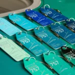 Aviationtag Icelandair Boeing 757 Hekla Aurora TF-FIU hellblau