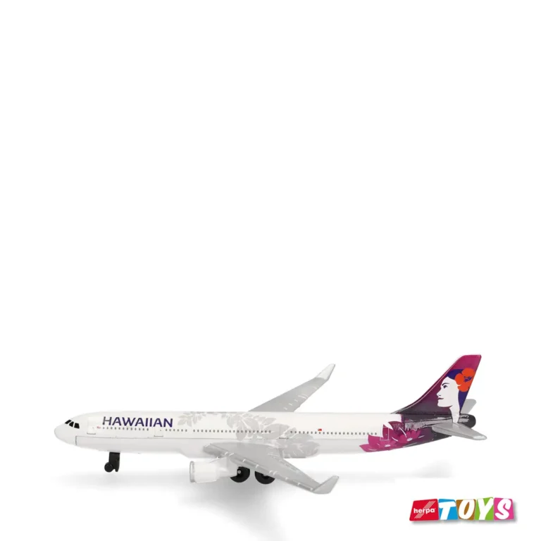 Hawaiian Airlines A330 Spielzeugflugzeug Herpa Toys