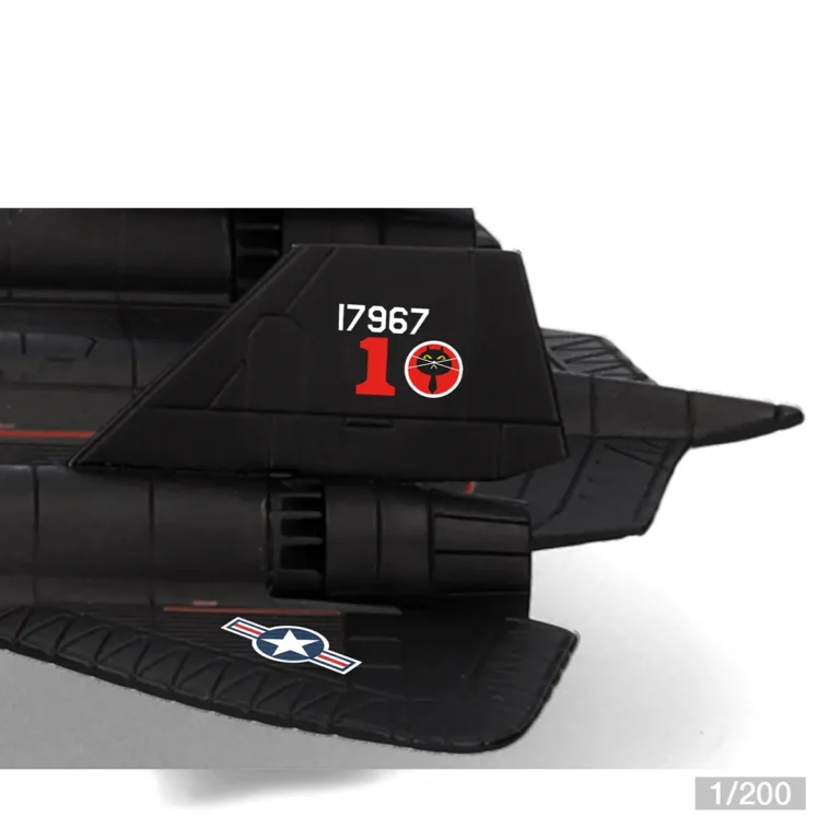 Herpa Wings Modell 1:200 U.S. Air Force Lockheed SR-71A Blackbird Detail 574310