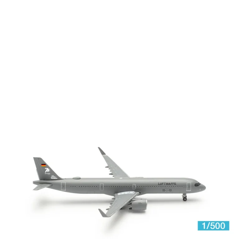Herpa Luftwaffe Flugzeugmodell A321neo 70 Jahre Luftwaffe 539821
