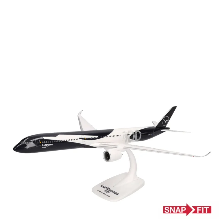 Herpa Wings Snapfit 1:200 Lufthansa Airbus A350-1000 "100 Jahre" - D-AIFA "Deutschland" 615136