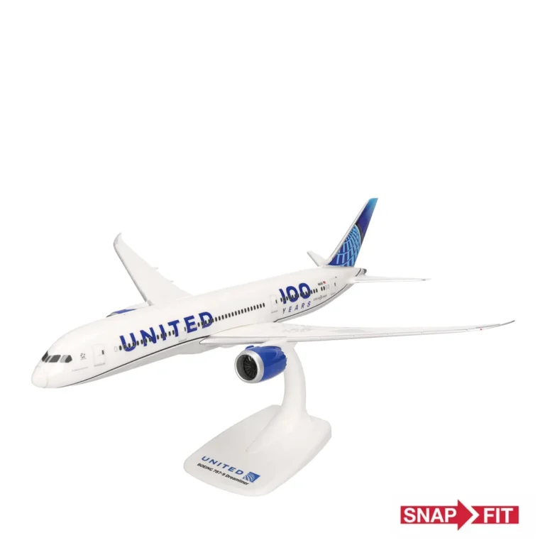 Herpa SnapfitUnited Airlines Boeing 787-9 Dreamliner "100 Jahre" - N61101 614979