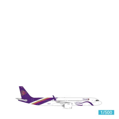 Herpa Flugzeugmodell 1:500 Thai Airways Airbus A321neo - HS-TOA "Bowonrangsi" 539708