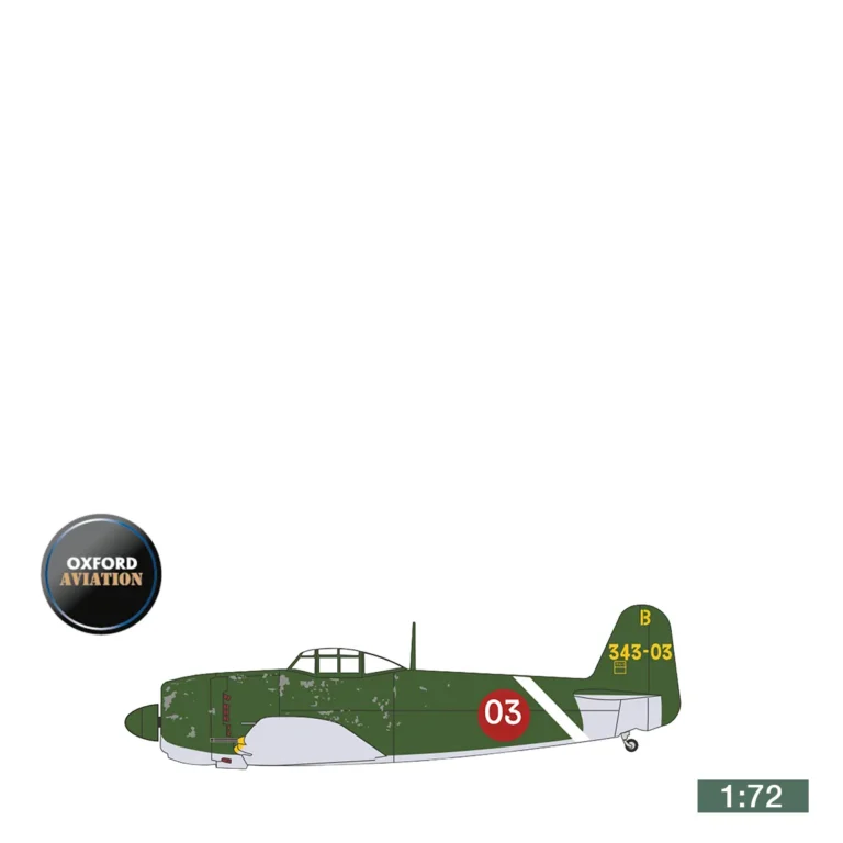 Herpa Wings Modell Imperial Japanese Navy AS 1945 Kawanishi N1K2 Shiden-Kai (George)