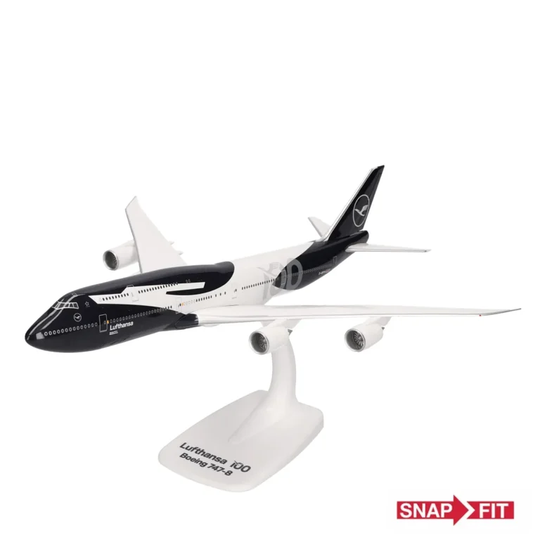Herpa Wings Modell Lufthansa Boeing 747-8 Intercontinental "100 Jahre" - D-ABYN "Niedersachsen"