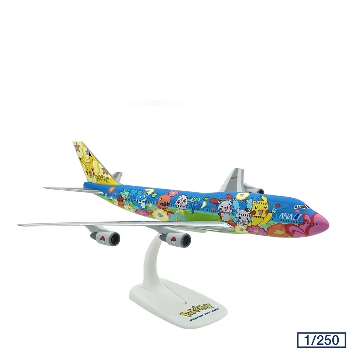 ppc-ana-all-nippon-airways-pokemon-boeing-747-400-ja8956-1-250 PPC ANA All Nippon Airways Pokemon 747-400 JA8956 Flugzeugmodell