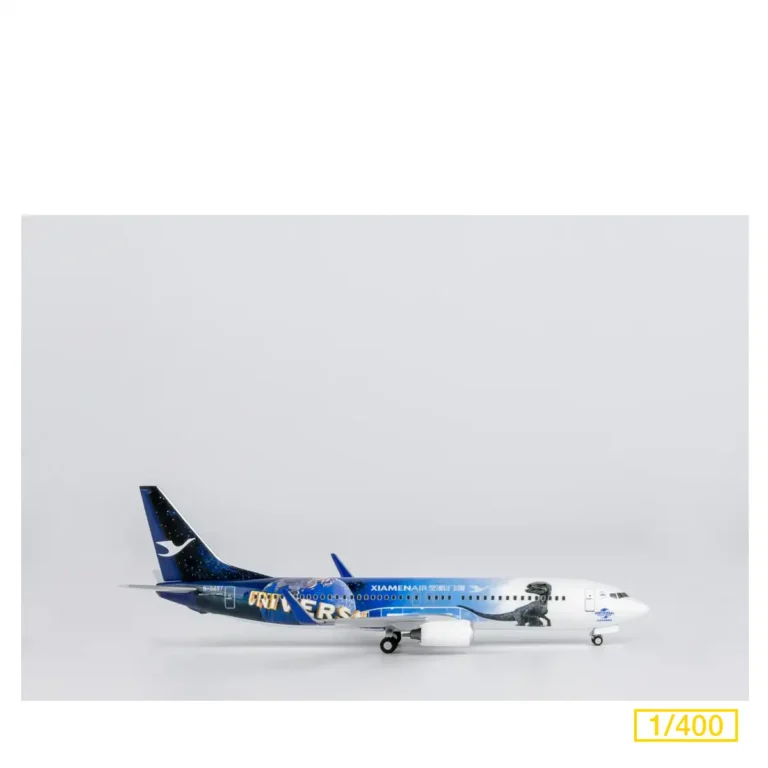 NG Model Xiamen Jurassic World Islar Nobler Boeing 737-800 Modellflugzeug 1:400